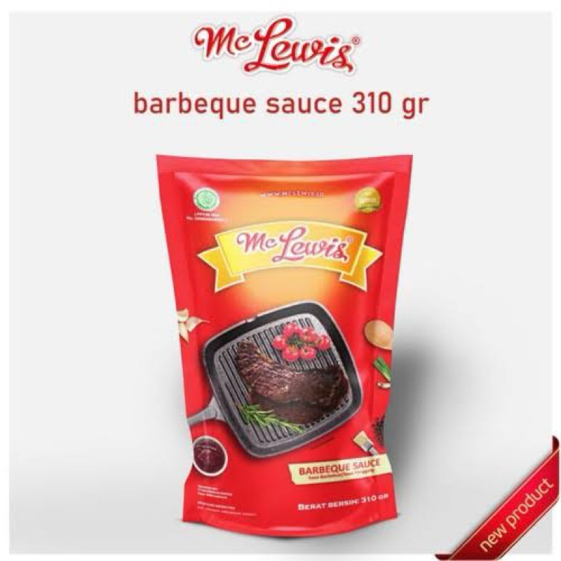 

Mc Lewis Saus Barbeque BBQ 310 Gram