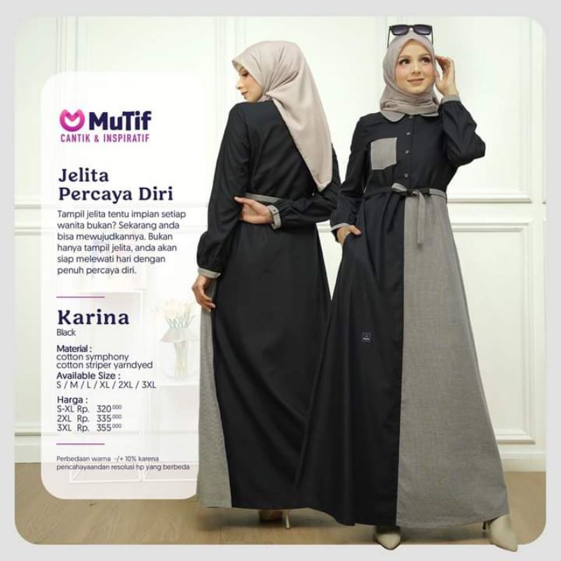 Gamis Wanita Mutif