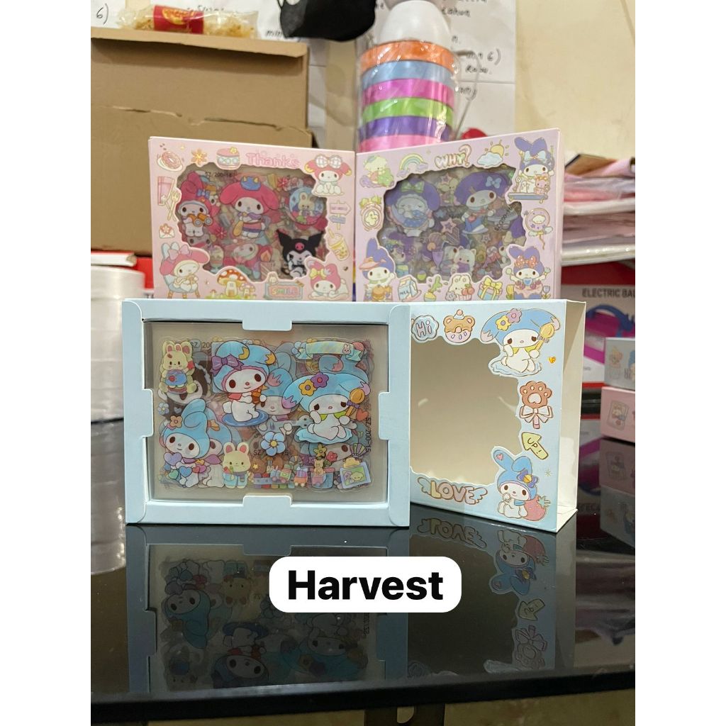 

(harvest) MAINAN STICKER SANRIO PERBOX