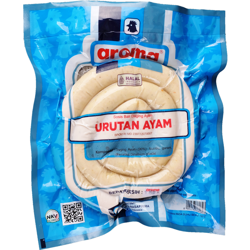 

Aroma Sosis Bali 500g / Urutan Ayam