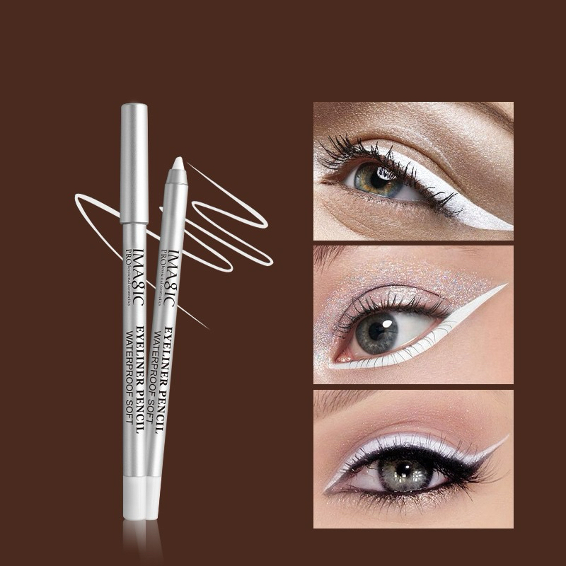 Imagic white eyeliner pencil / imagic eyeliner pensil putih EY-348