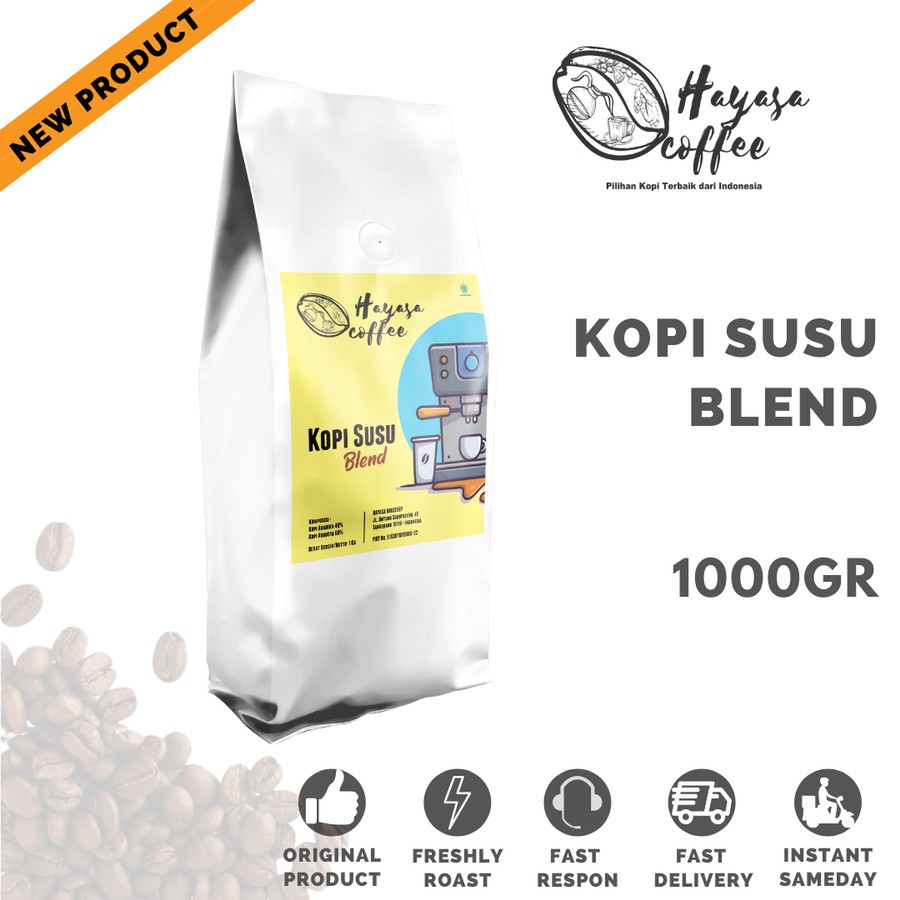 

1Kg - Hayasa Kopi Susu Blend