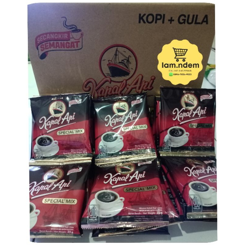 

Kopi Kapal Api special mix renceng 23 gr
