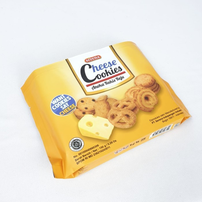 

Serena Cheese Cookies 150 gr - Kukis Keju Serena 150 g