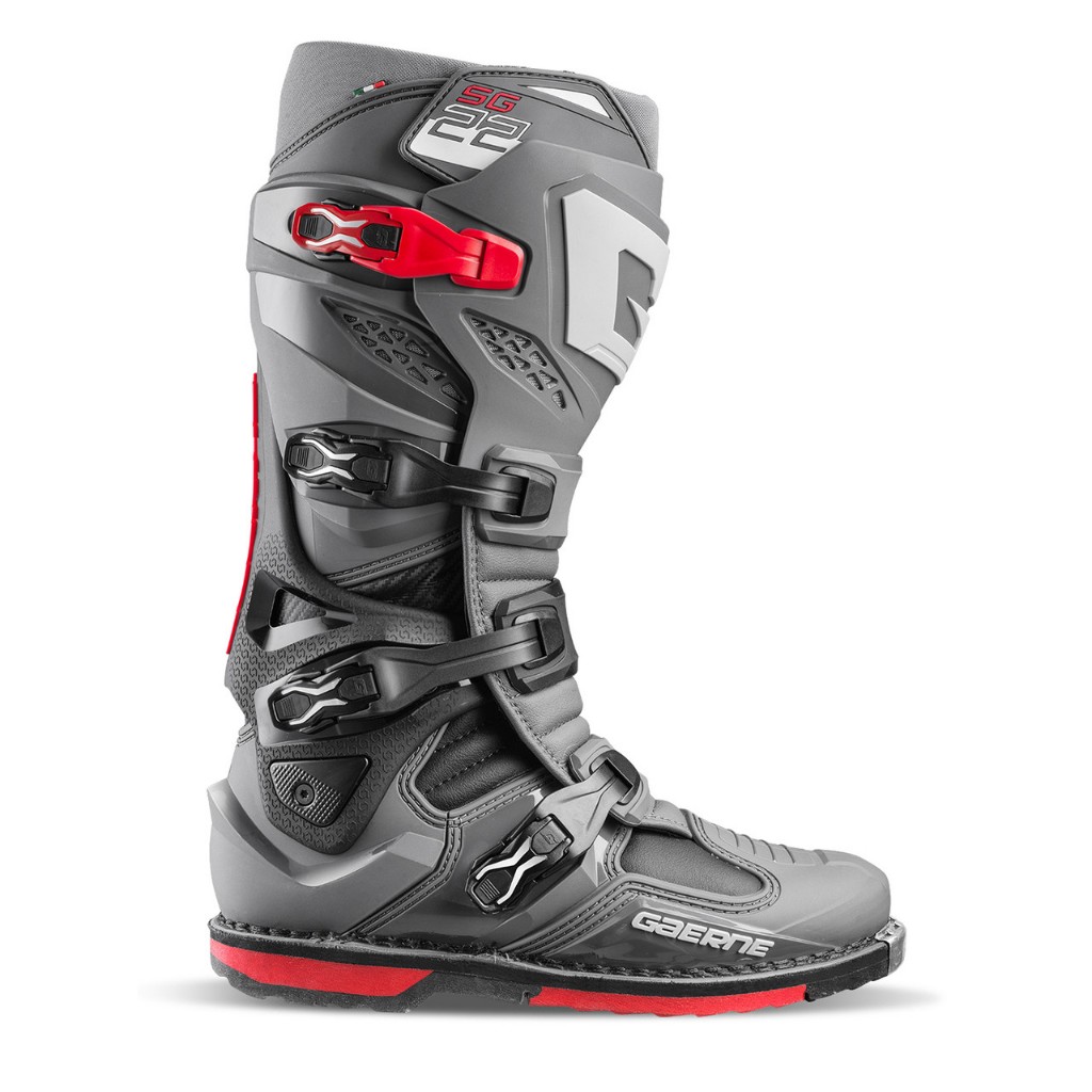SEPATU GAERNE BOOTS GAERNE SG22 ANTHRACITE/BLACK/RED  2024 non TECH 10 TECH 7