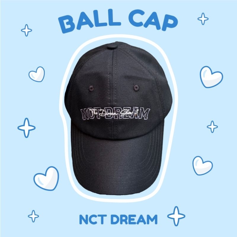 ⚡LIMITED STOCK⚡Topi Ball Cap KPOP Merchandise Konser NCT DREAM World Tour The Dream Show 3 TDS3 2024
