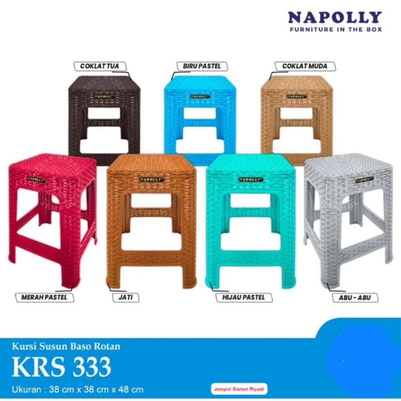 KURSI ROTAN NAPOLLY