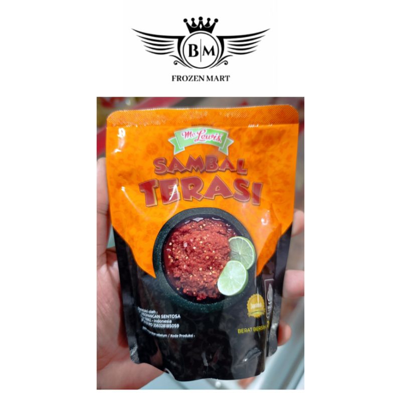 

Sambal Terasi Mclewis 200gr.