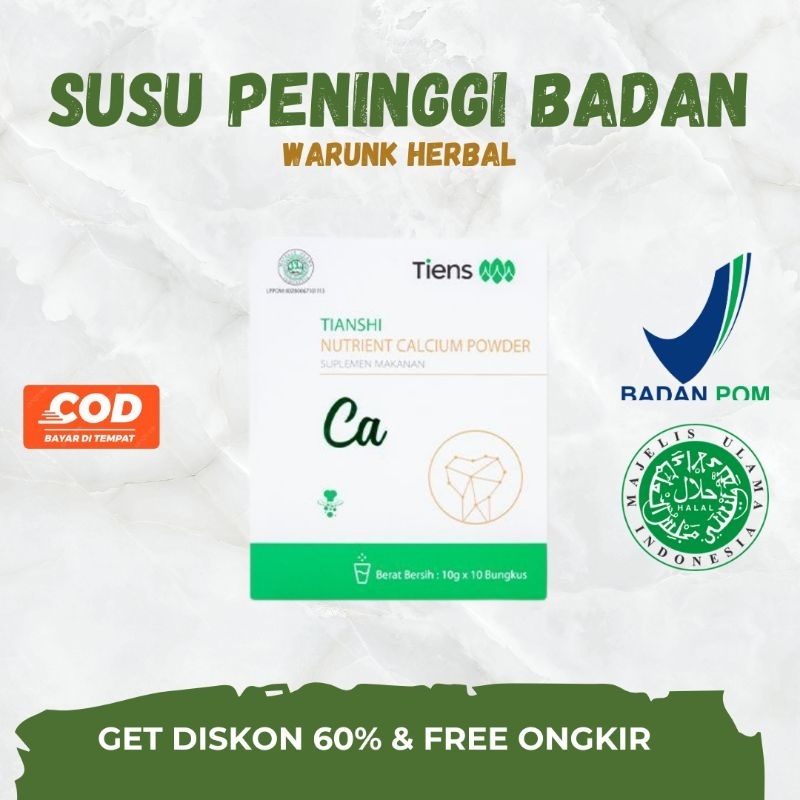 

Susu Kalsium Penambah Tinggi Badan Alami Terbaik Tanpa Efek Samping Terbukti Ampuh