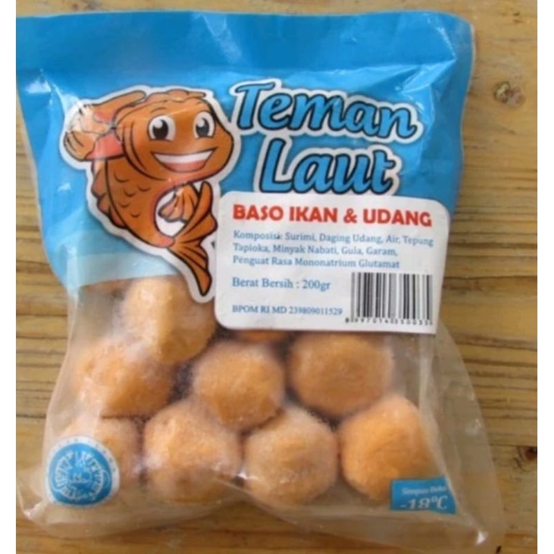 

Baso Udang Teman laut 200 gr