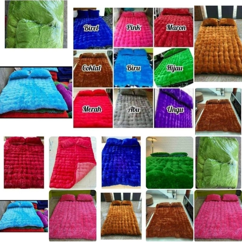 KASUR BULU CIMOL CEMOL MENUL