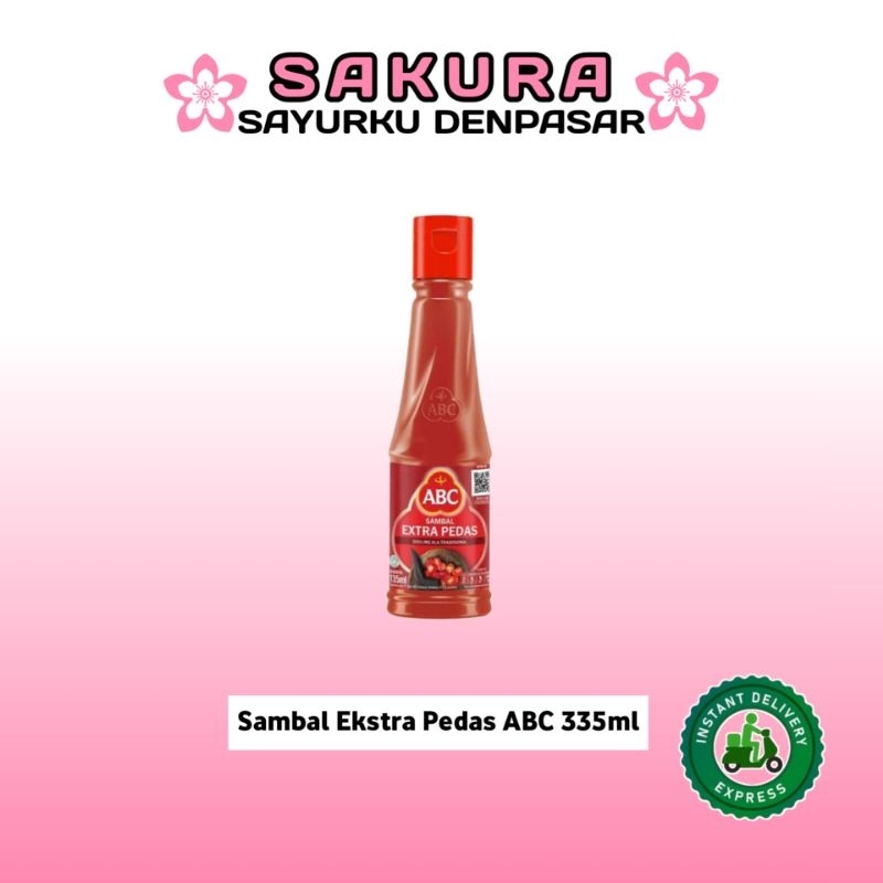 

Sambal Ekstra Pedas ABC 335ml - SAKURA