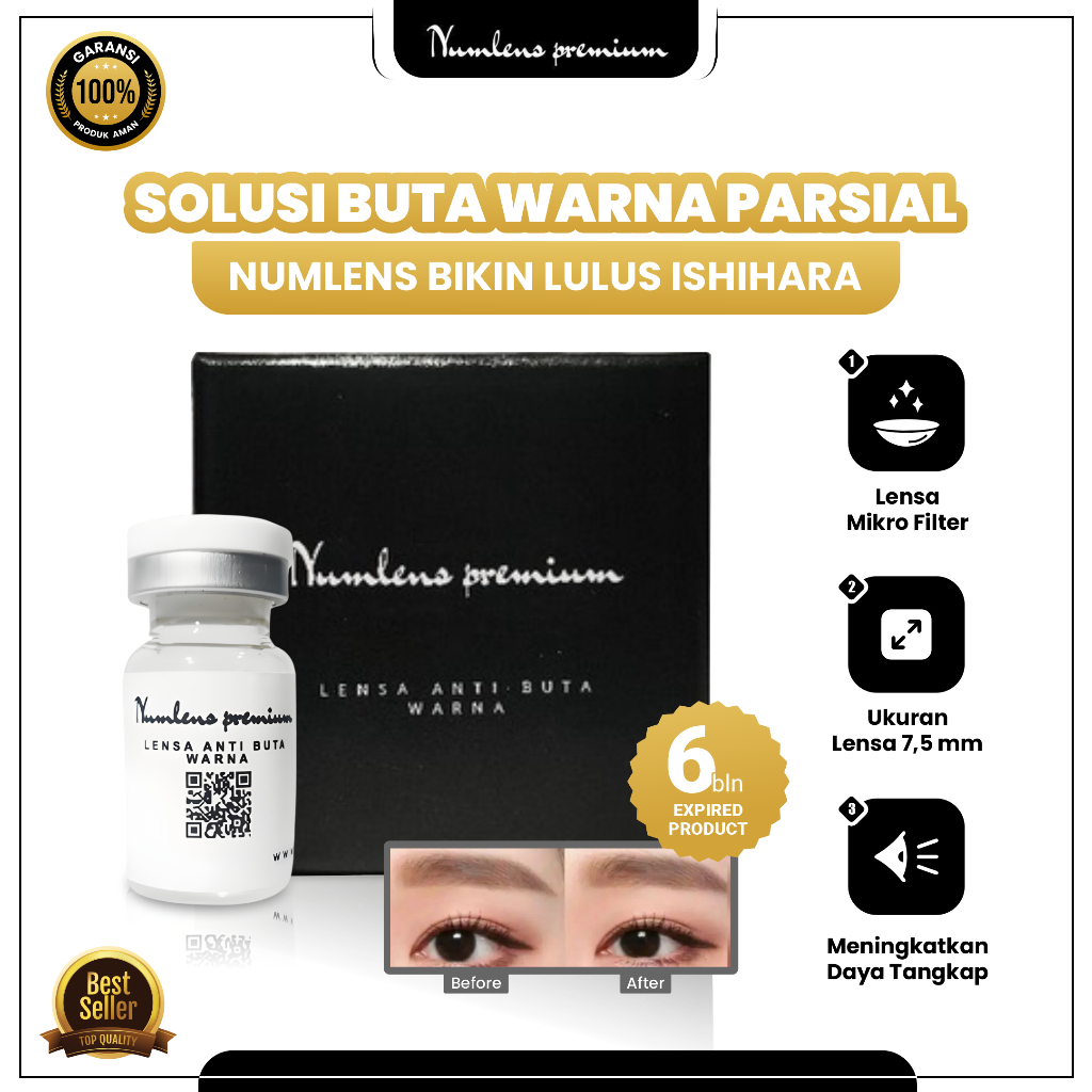 Lensa buta Warna 6 bulan exp |   Lensa Anti Buta Warna | Softlens Anti Buta Warna | Ishihara
