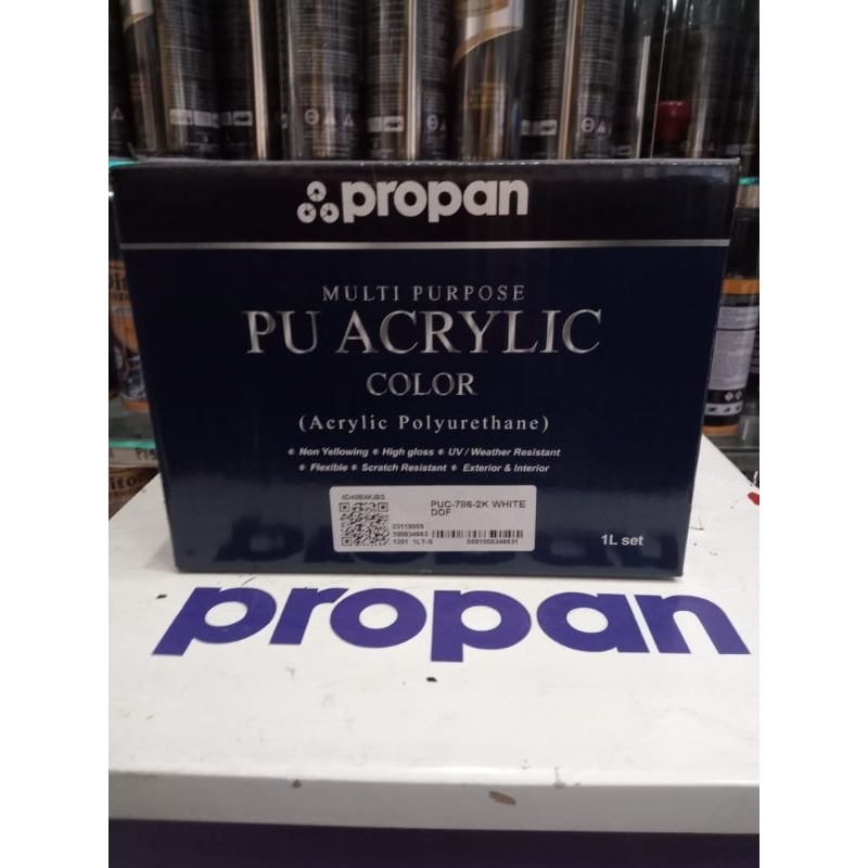 propan-pu acrylic-puc 786-2k white doff-1literset