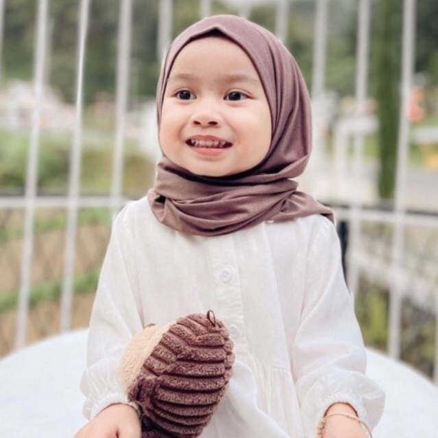 Little Pastella - Syafiyyah Hijab Instant  Pashmina  Oval Anak