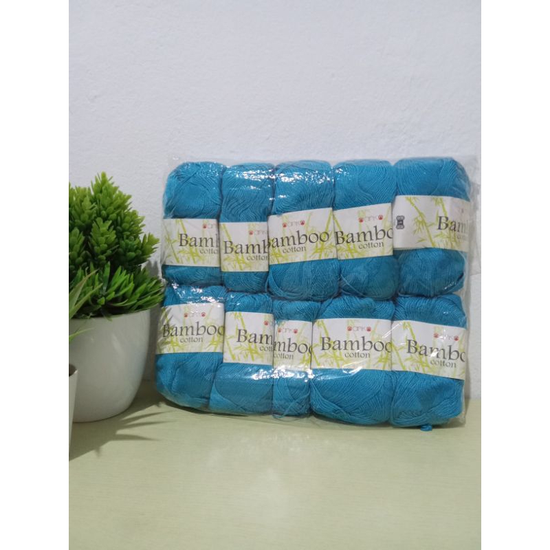 BENANG KATUN BAMBOO/BENANG RAJUT BAMBOO COTTON/BENANG RAJUT BAMBOO/BENANG RAJUT KATUN/BENANG RAJUT B