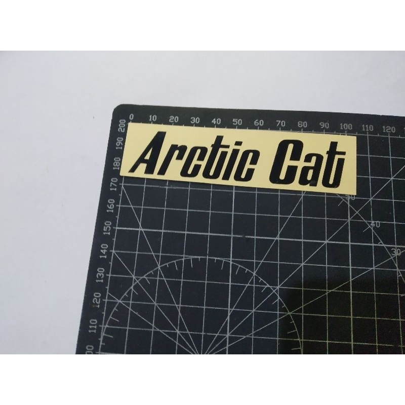 

cutting stiker arctic cat