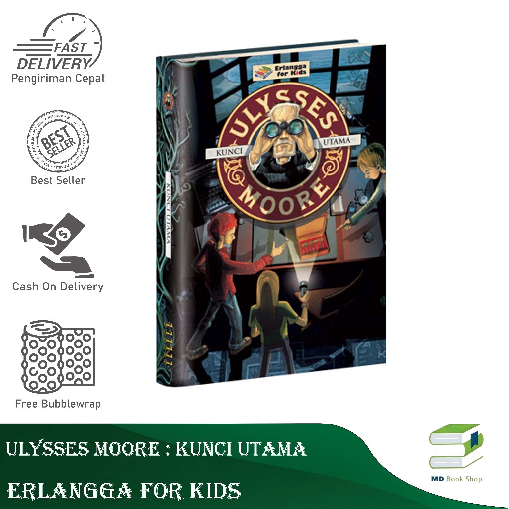 ORIGINAL ULYSSES MOORE : KUNCI UTAMA -ERLANGGA FOR KIDS