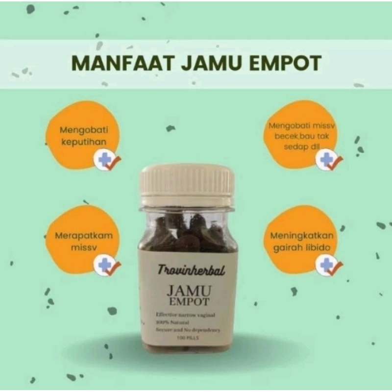 

Jamu empot TrovinHerbal perapat MissV |Jamu perawan