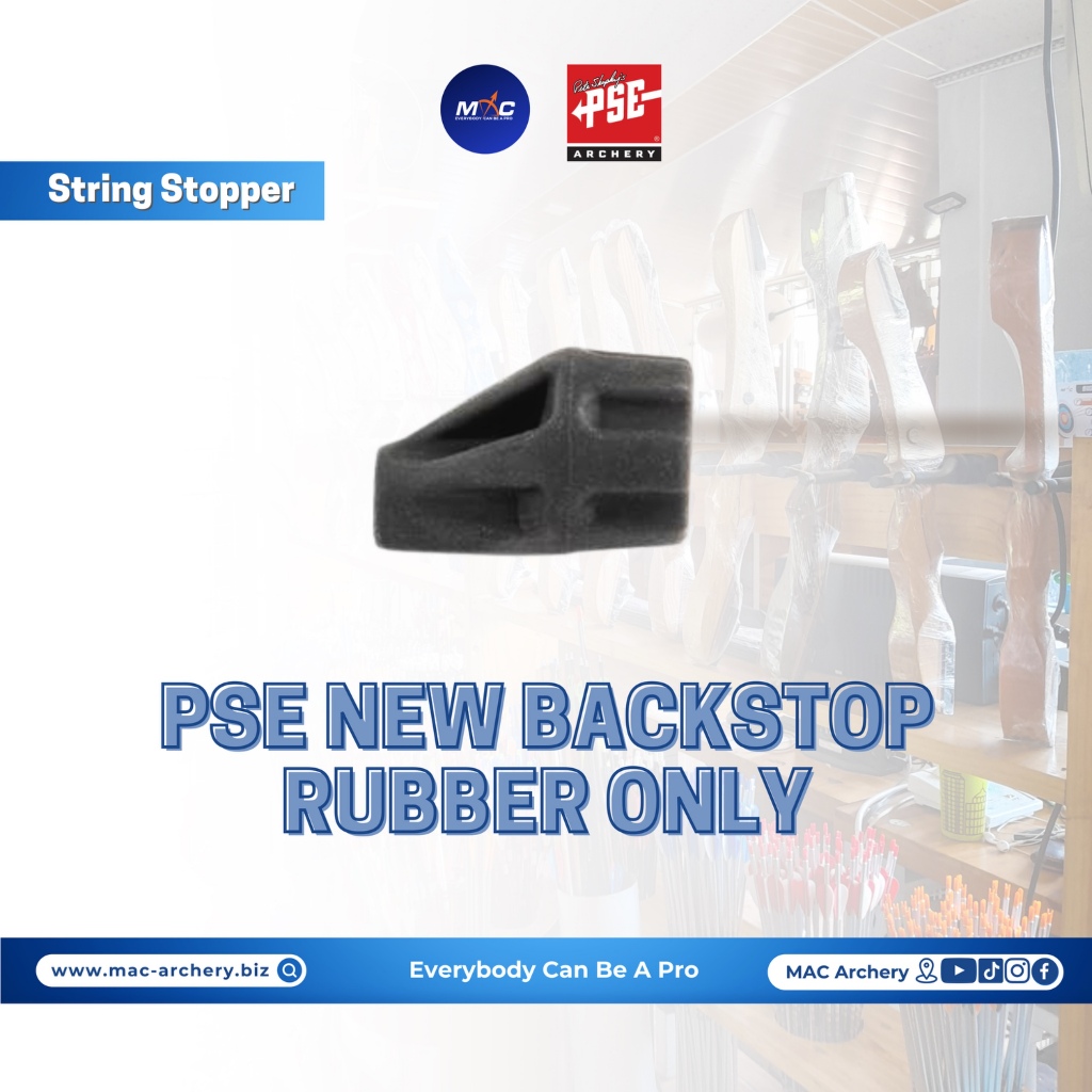 PSE NEW BACKSTOP RUBBER ONLY - PSE COMPOUND