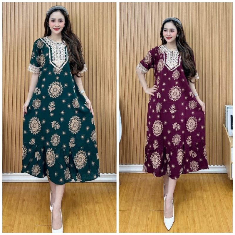 Daster Arab Renda burkat // Daster renda busui