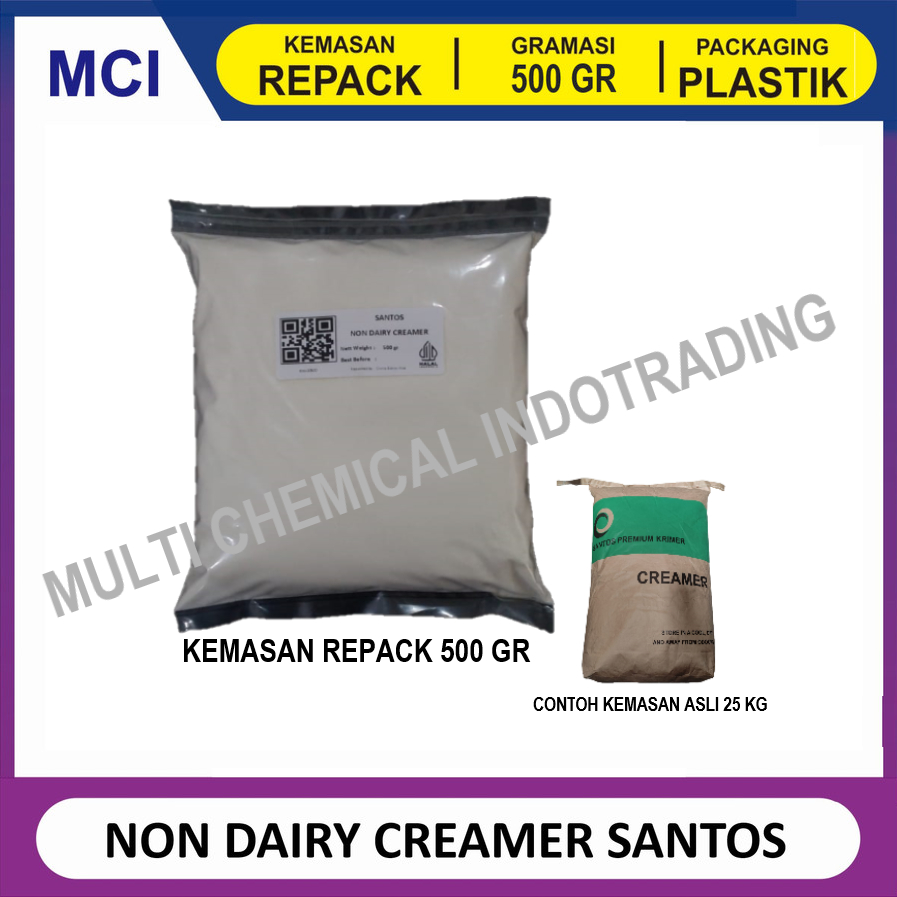 

SANTOS NON DAIRY CREAMER NDC SUSU KRIMER SANTOS - REPACK 500 GR