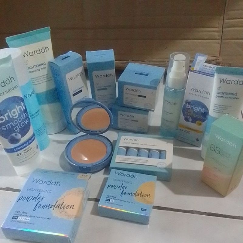 WARDAH LIGHTENING PAKET WARDAH LENGKAP