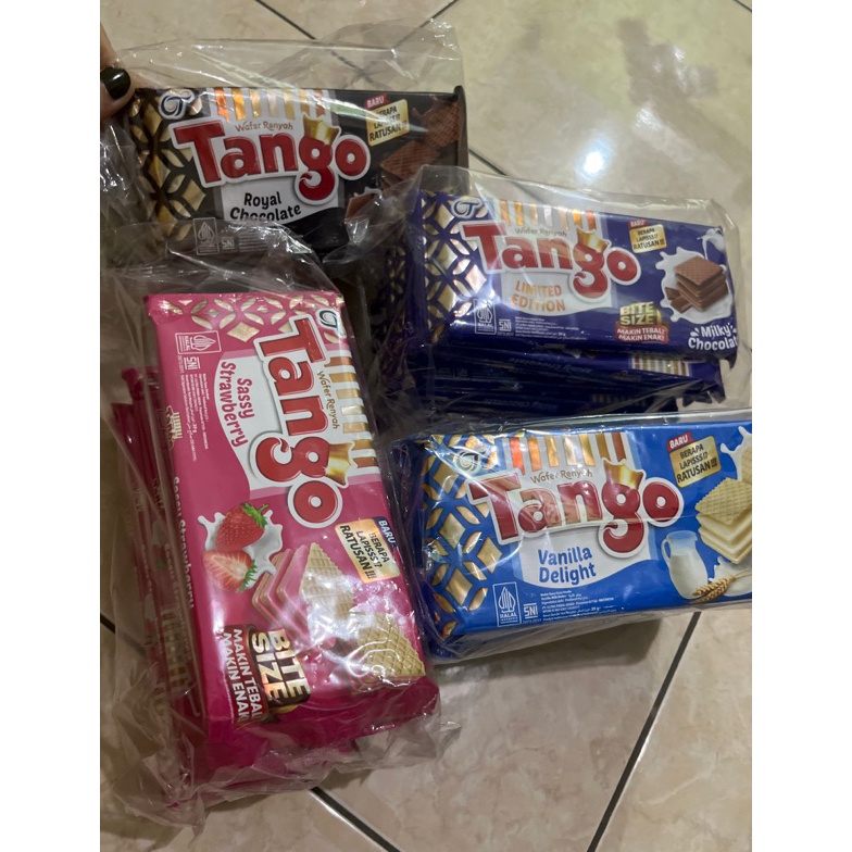 

Kirim Sekarang Tango Wafer Uk BESAR 39gram Perpak isi 1 Bungkus P96