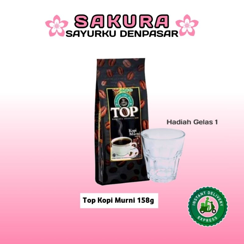 

Top Kopi Murni 158g (Hadiah Gelas 1) - SAKURA