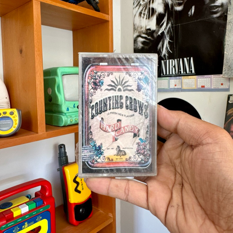 Kaset Pita / Tape / Walkman Segel NOS Counting Crows Hard Candy Original 100% Berfungsi / Tested Ind