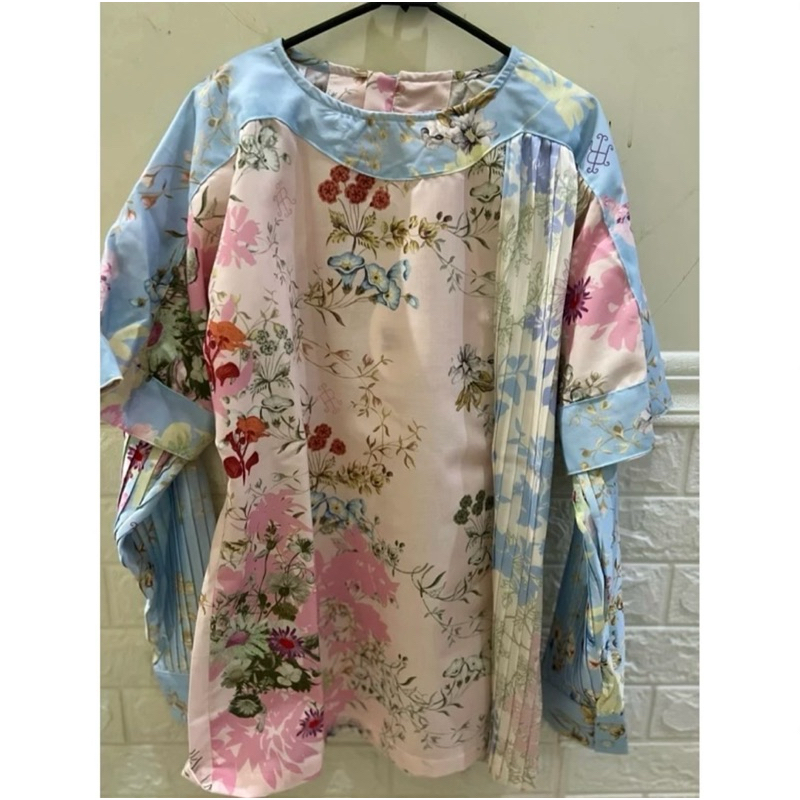 Riamiranda x IKYK Lilas side pleats top / Riamiranda x ikyk / Ria miranda x Ikyk / riamiranda prelov