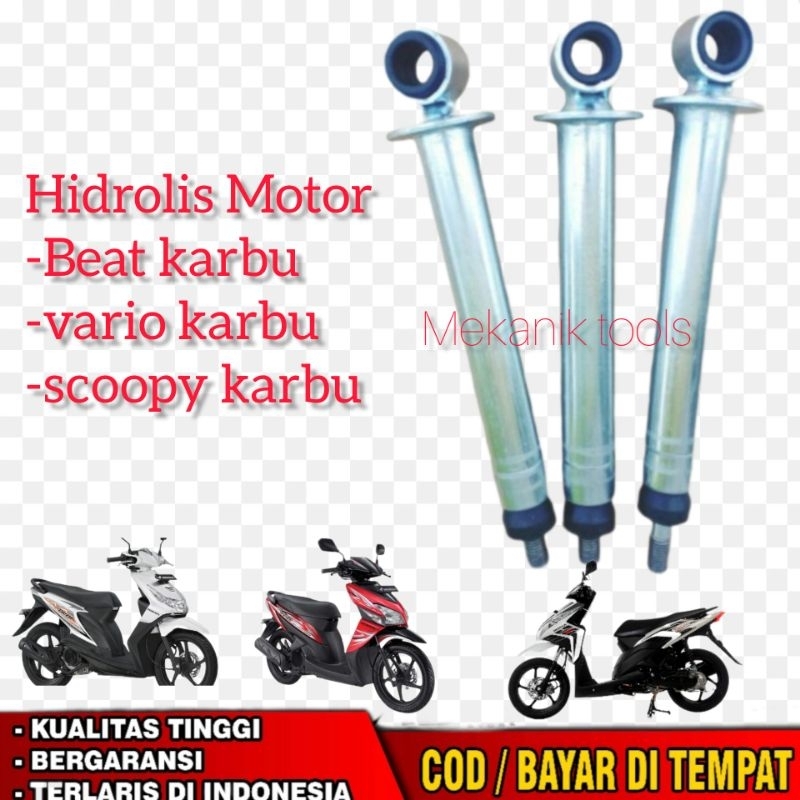 Hidrolis As Shock belakang Beat Vario Scoopy karbu