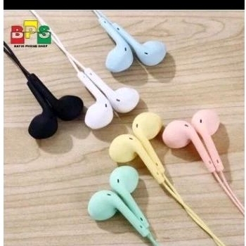 handset earphone hansdfree macaron