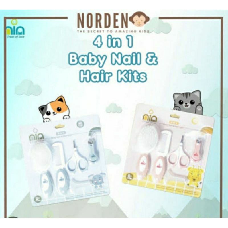 4in1 baby nail & hair kits