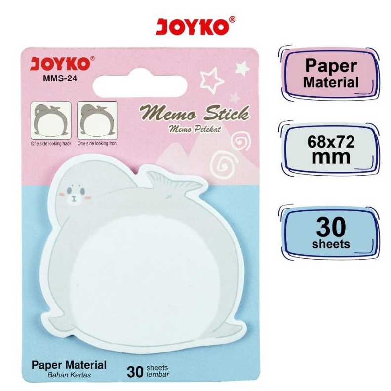

KHUSUS KAMU Memo Stick Joyko Animal Sticky Note MMS