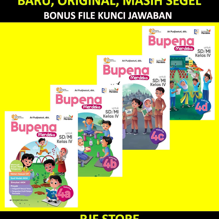 BUPENA MERDEKA SDMI KELAS 4ABCD PLUS KUNCI JAWABAN