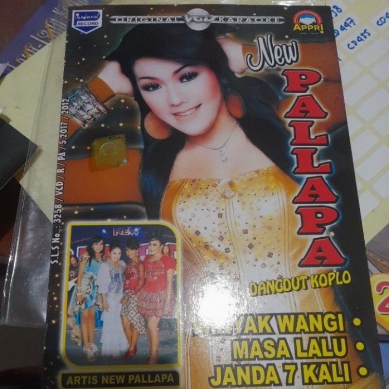 vcd musik original new palapa dangdut koplo munyak wangi (CD438,439)