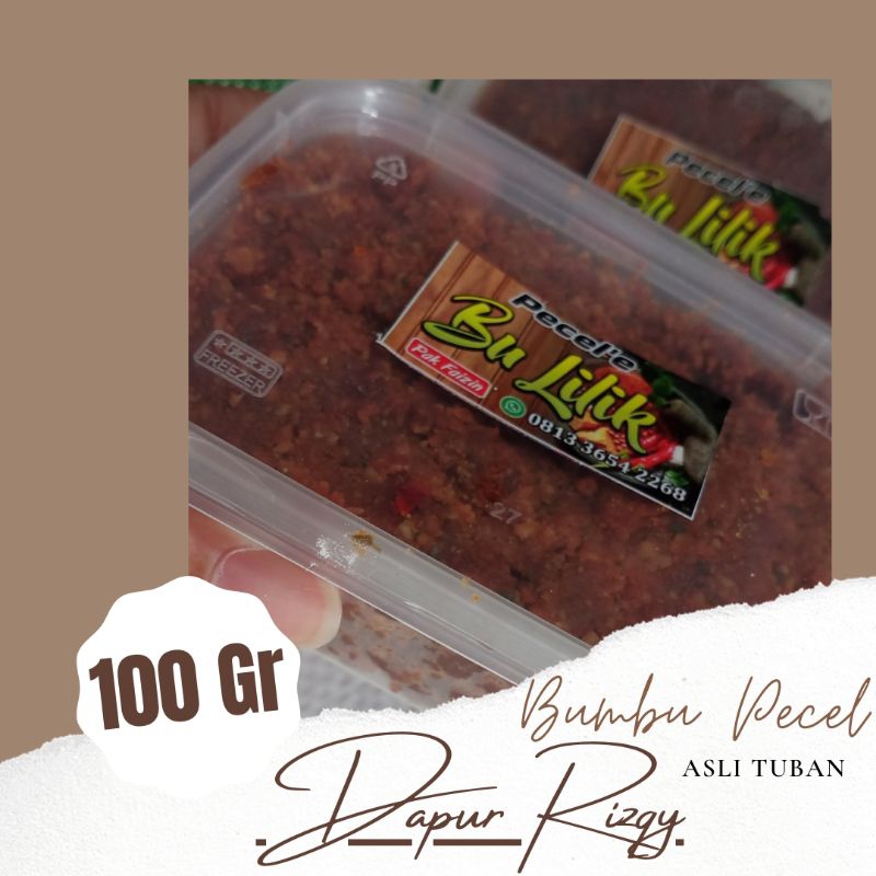 

BUMBU PECEL ASLI TUBAN 200 GRAM
