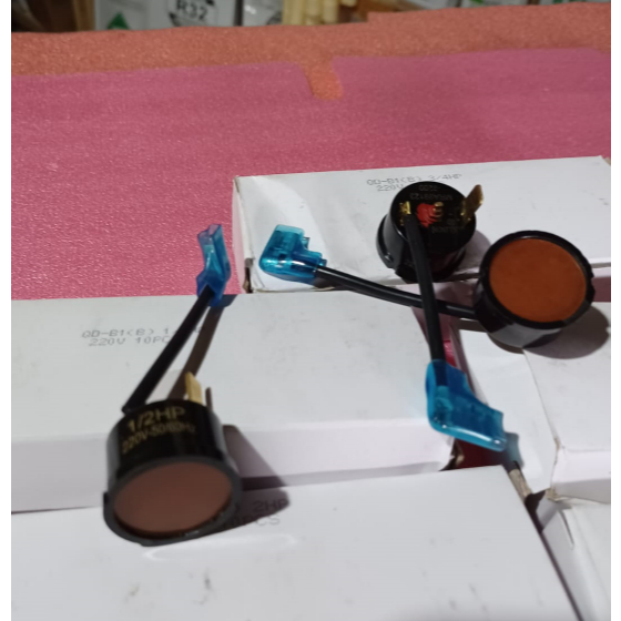 Overload Compresor AC 1/2 pk 3/4pk 1pk 1.5pk 2pk / Ac 220v.
