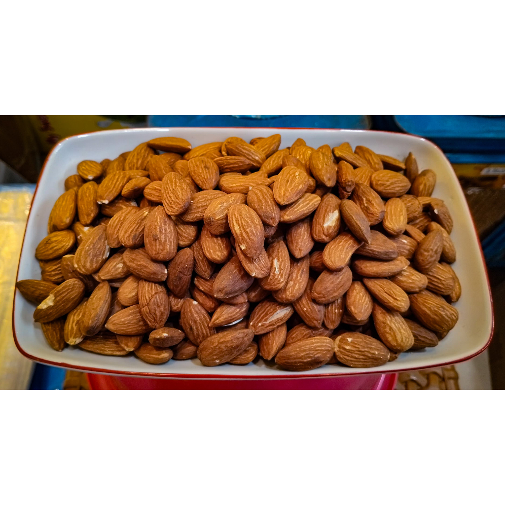 

KACANG ALMOND PANGGANG 1kg, 1/2kg, 1/4kg/ALMOND ROASTED