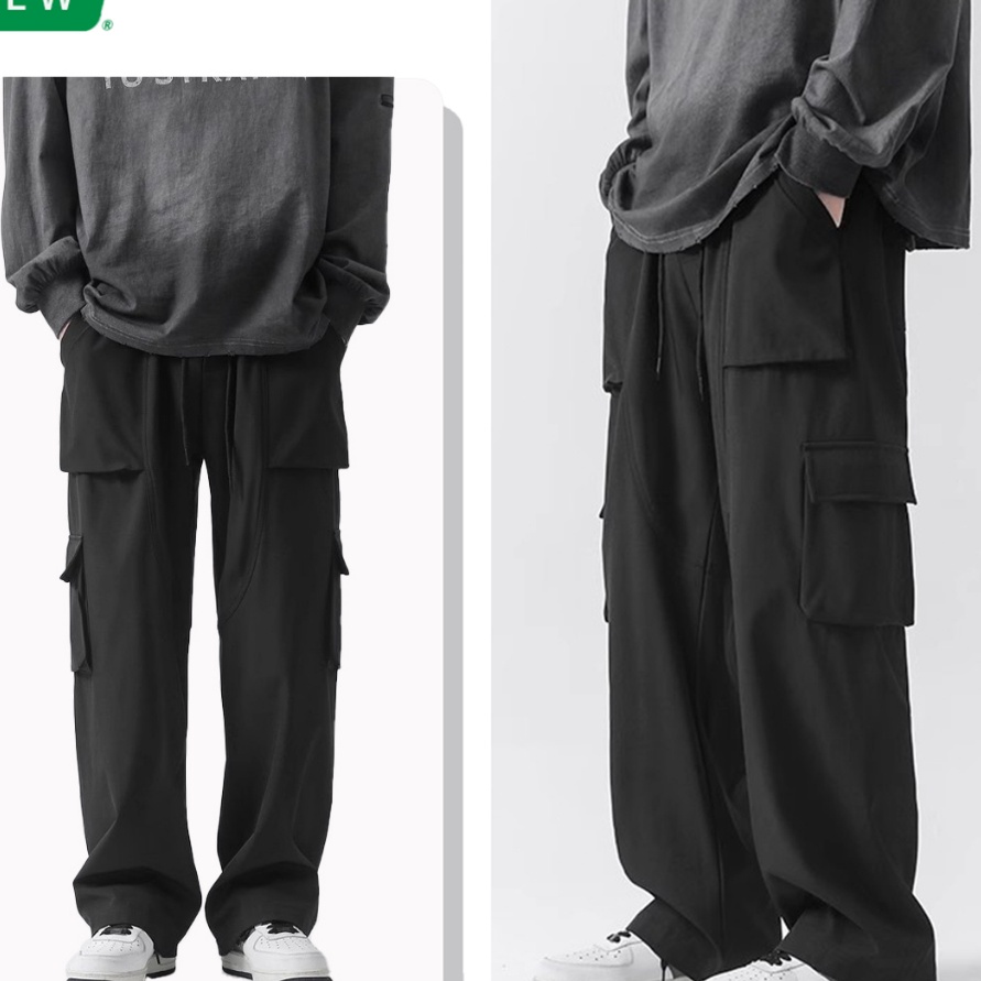 FG2 Celana cargo panjang pria celana panjang cargo pria celana kargo pria jumbo celana cargo hitam c
