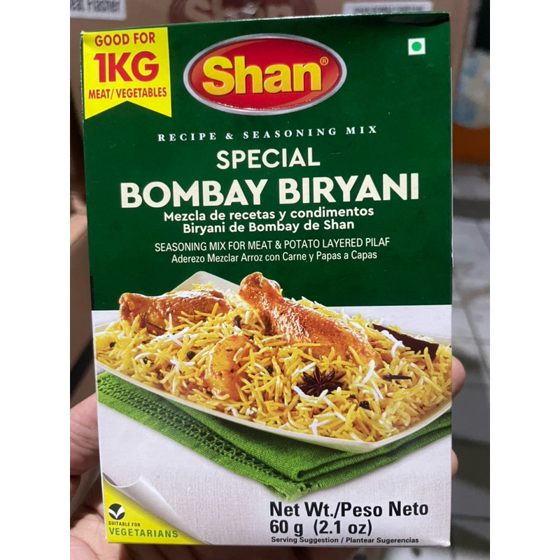 

Shan bombay briyani bumbu instan 60gr