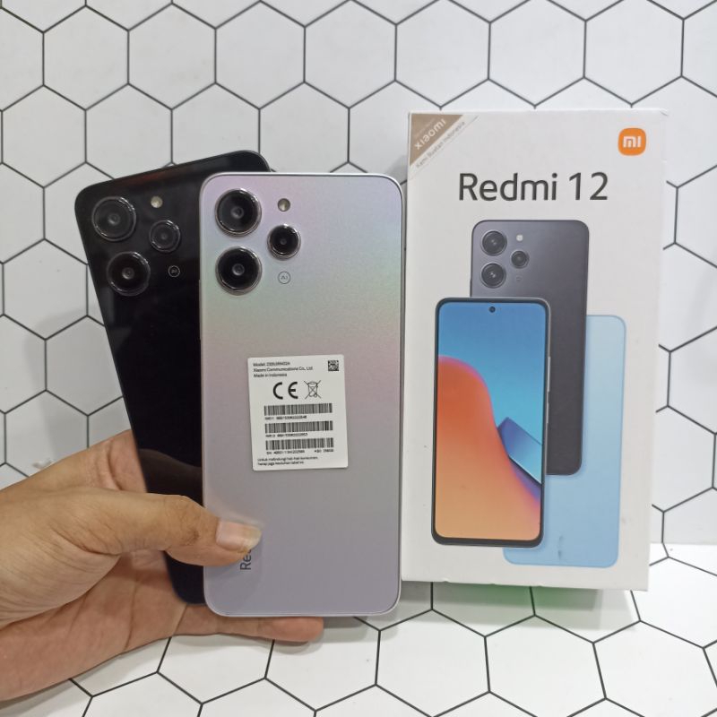 XIAOMI REDMI 12 8/256GB + 8/128GB Second Fullset