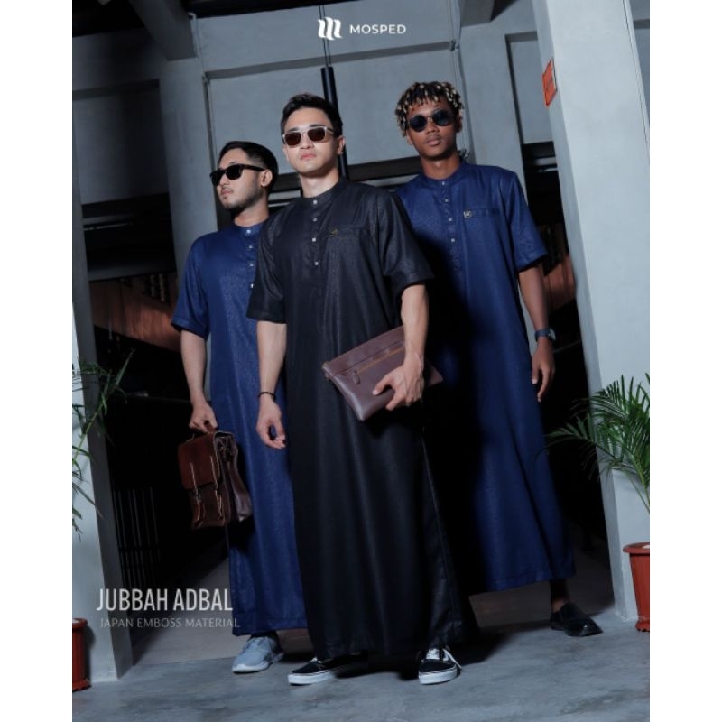 Jubah Gamis Pria Adbal By Mosped