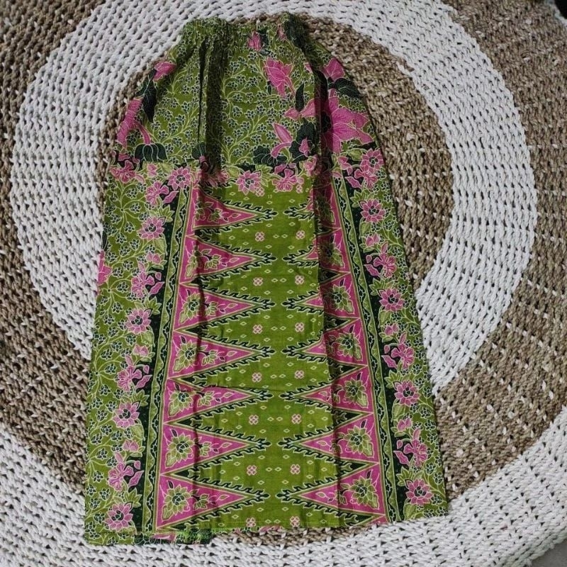 ROK SPAN TUMPAL ANAK/ROK ANAK SD/ROK PANJANG MOTIF PUCUK REBUNG