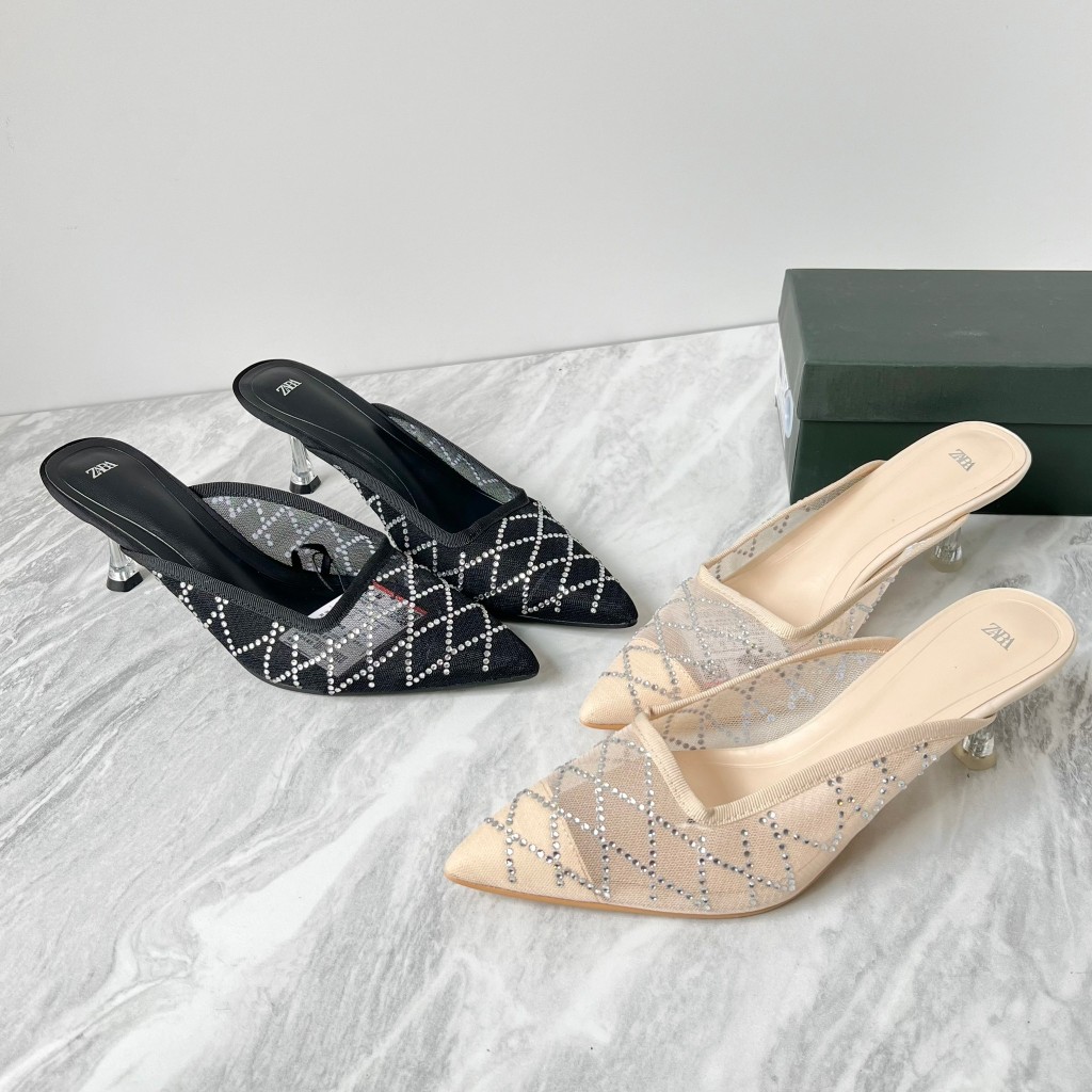 Z101229 SEPATU HEELS WANITA ZARA ORIGINAL