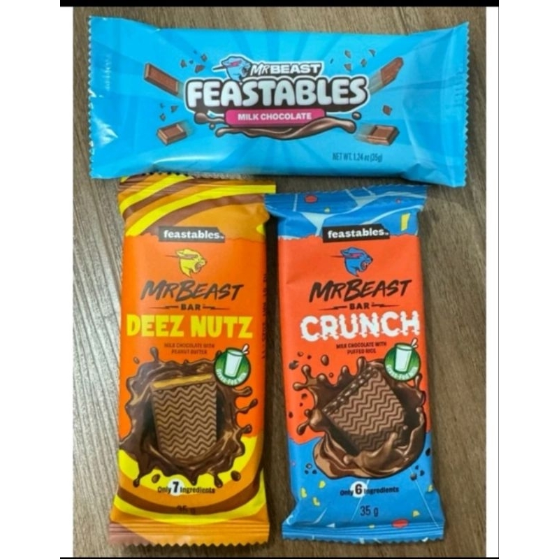 Mr Beast Feastables Chocolate Bar - 35gr