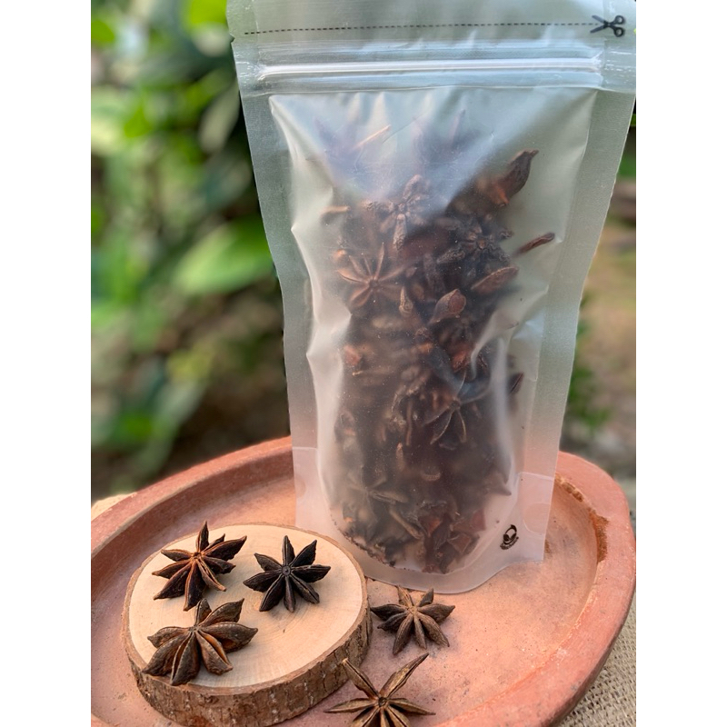 

| PEKAK / BUNGA LAWANG STAR ANISE MURAH 100gr / 100% KUALITAS PREMIUM