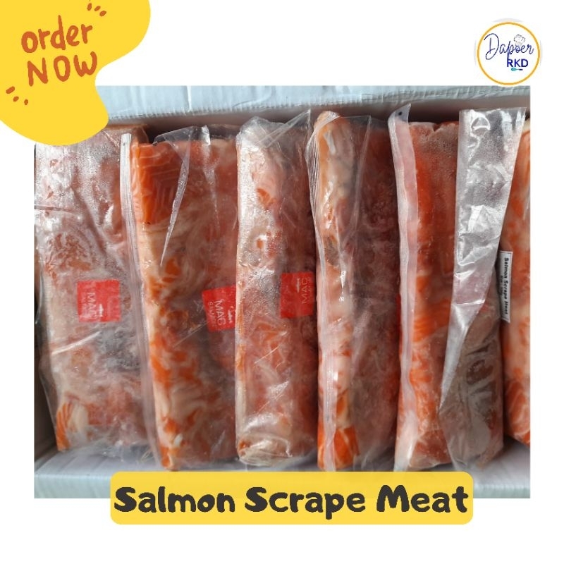 

Tetelan Salmon/ Tanpa Tulang/ Tanpa Kulit/ Salmon Segar/ 500 gr