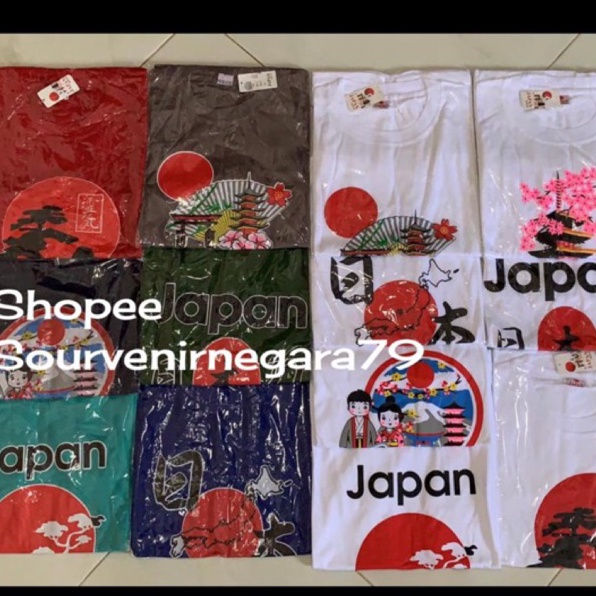 Kaos sourvenir japan